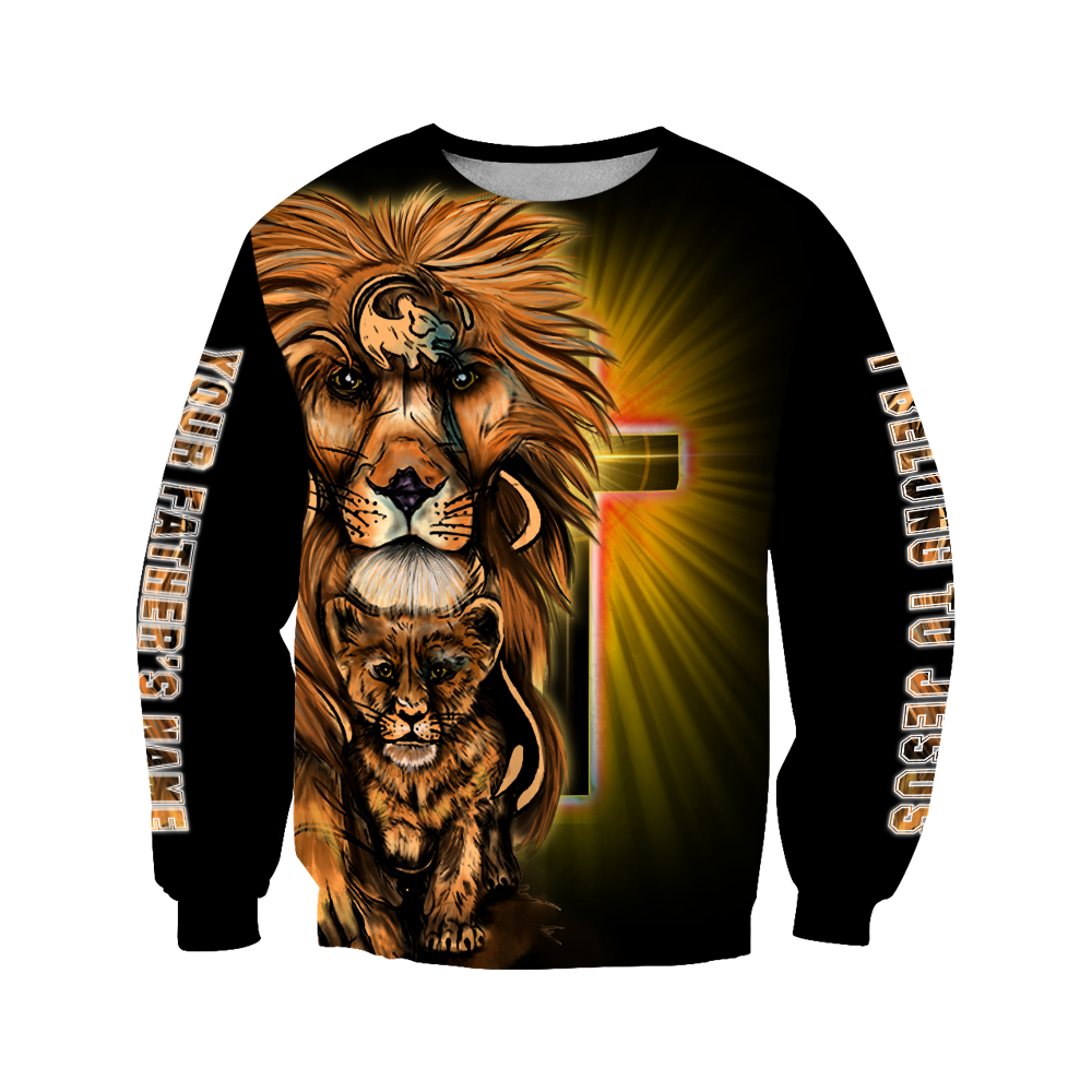 Jesus Father'day Persionalized Your Name 3D All Over Printed Shirts JJ29052101 KT