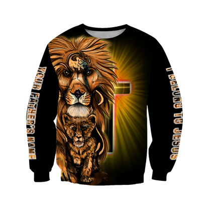 Jesus Father'day Persionalized Your Name 3D All Over Printed Shirts JJ29052101 KT