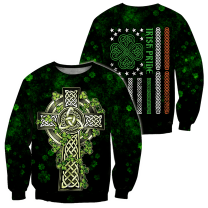 Irish Pride 3D All Over Printed Shirts For Men and Women HHT04022102