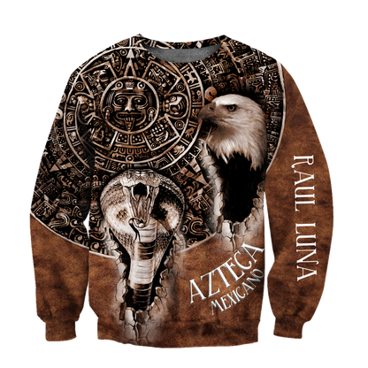 Aztec Mexican 3D All Over Printed Hoodie