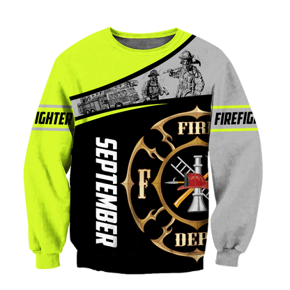 September Firefighter Hoodie For Men And Women MH28012121