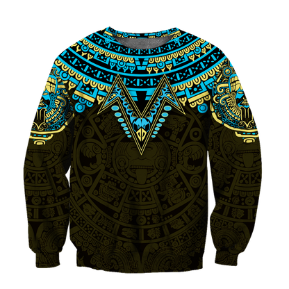 Aztec Mexico 3D All Over Printed Unisex Hoodie