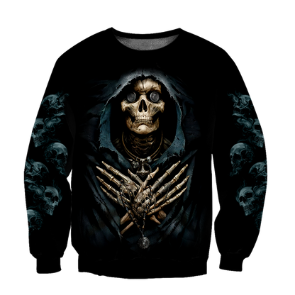 Skull And Coin Hoodie For Men And Women MH27022102