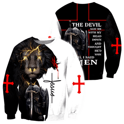 Jesus Christ Until I sail Amen 3D Printed Hoodie, T-Shirt for Men and Women