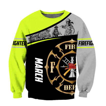 March Firefighter Hoodie For Men And Women MH28012115