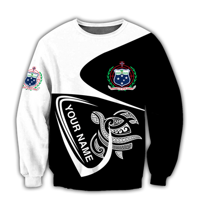 Premium Unisex Hoodie Polynesian Samoa Custom Name ML