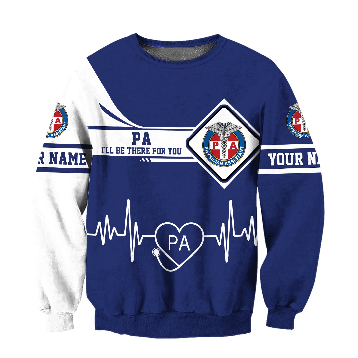 Premium Nurse Personalized Name 3D All Over Printed Unisex Shirts