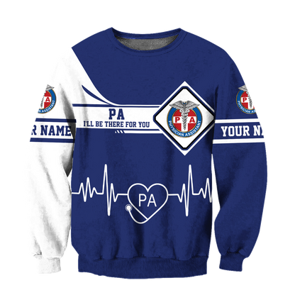 Premium Nurse Personalized Name 3D All Over Printed Unisex Shirts