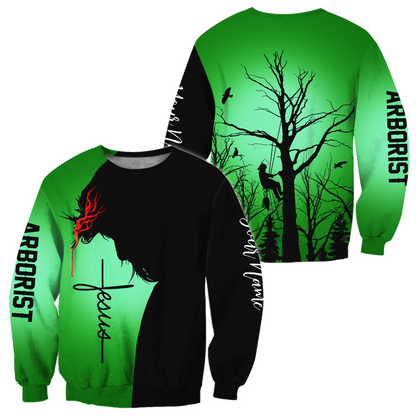 Premium Jesus Arborist Unisex 3D All Over Printed Shirts MEI