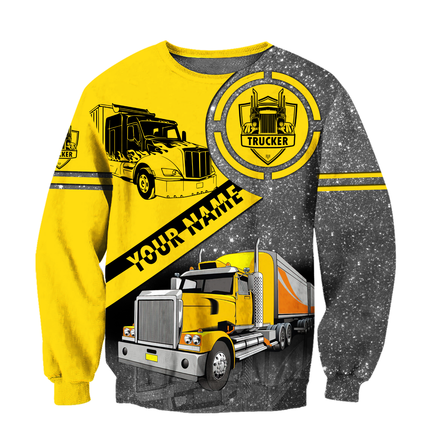 Premium Truck Driver Unisex 3D All Over Printed Shirts MEI