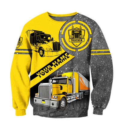 Premium Truck Driver Unisex 3D All Over Printed Shirts MEI