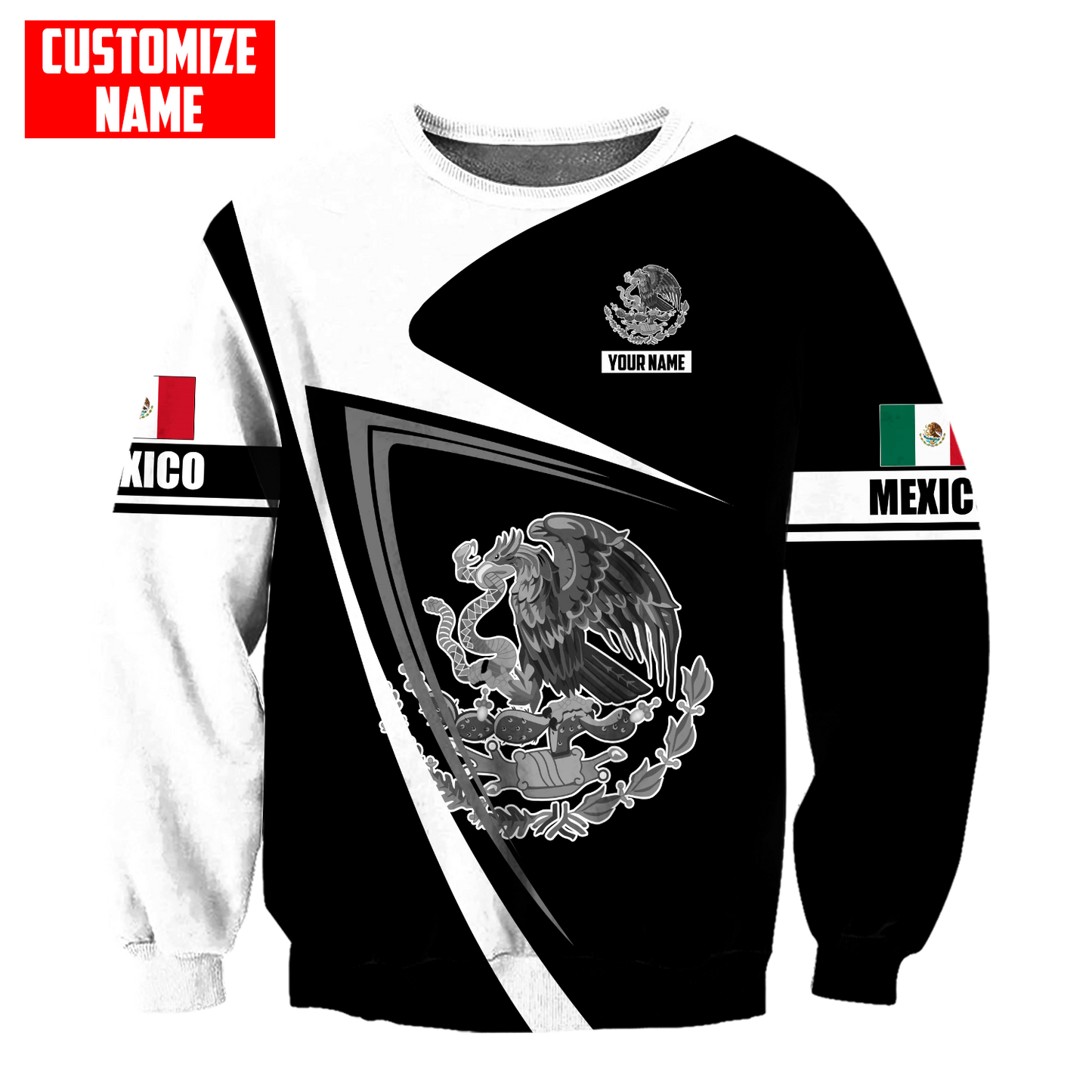 Persionalized Mexico 3D All Over Printed Unisex Shirts DQB23062102