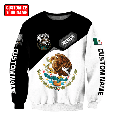 Personalized Name Mexican 3D All Over Printed Unisex Shirts