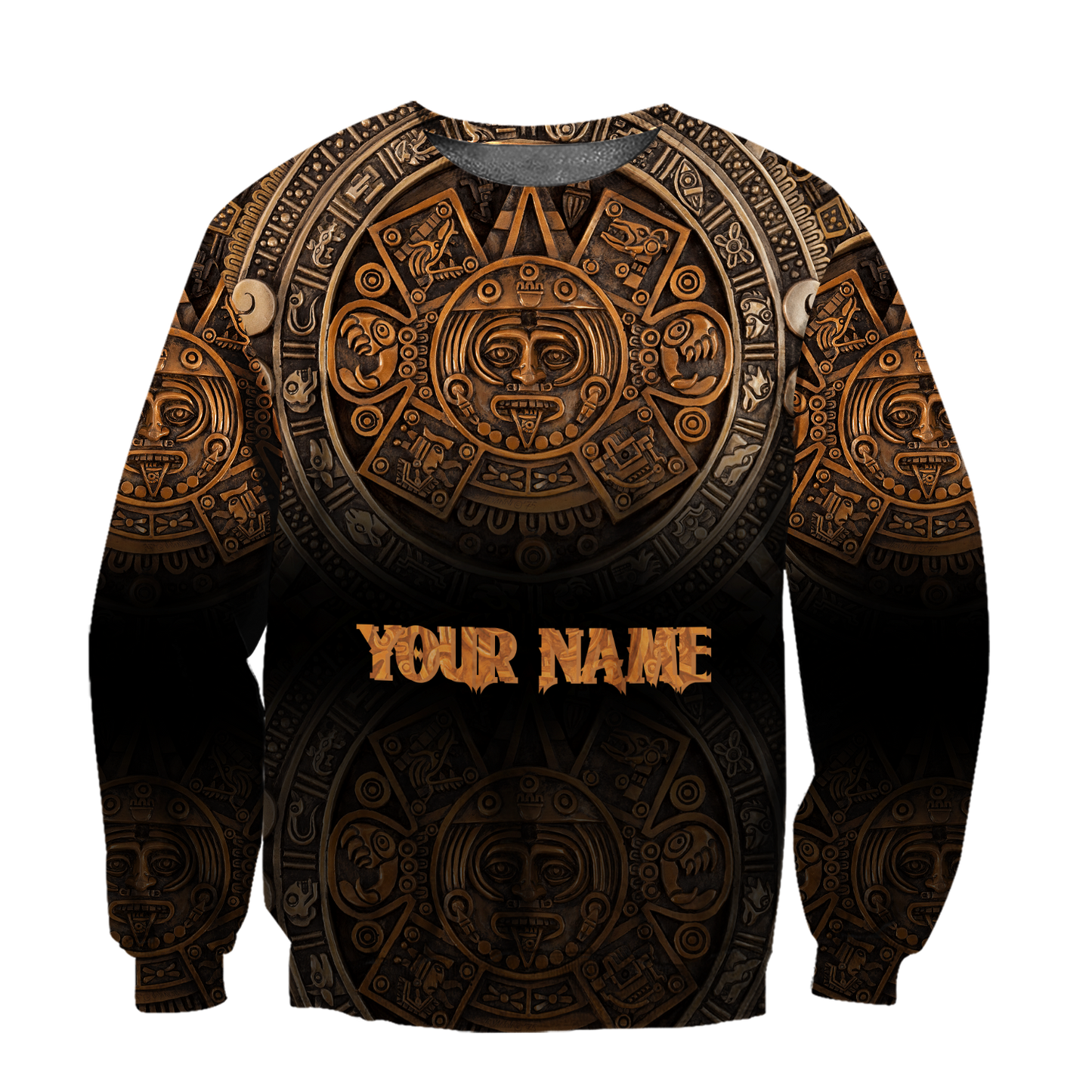 Persionalized Name Azteca Mexicano 3D All Over Printed Unisex Hoodie