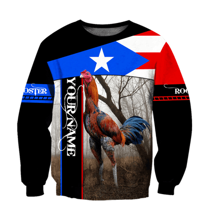 Personalized Mexican Rooster 3D Printed Unisex Shirt