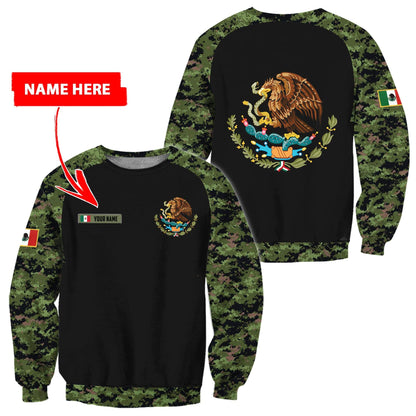 Mexico Coat Of Arms 3D All Over Printed Hoodie