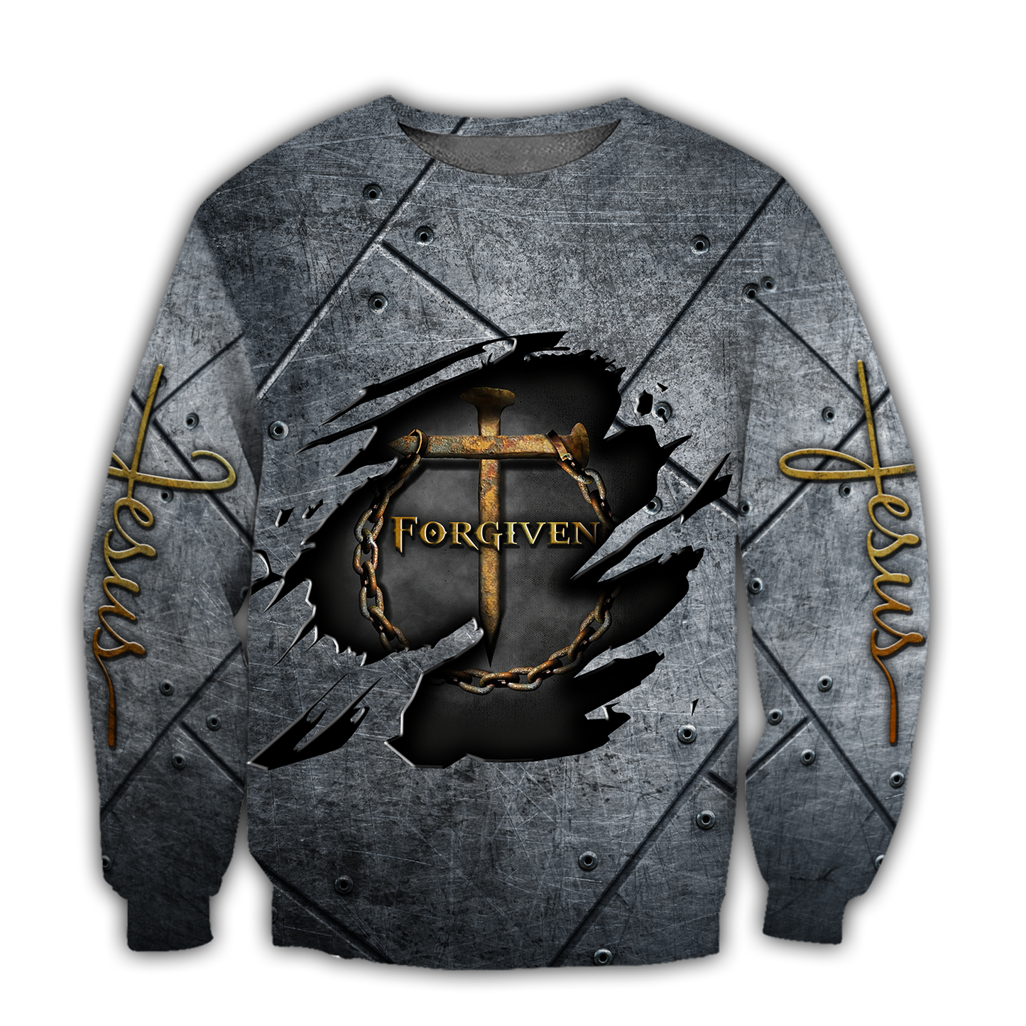 Faith in God Forgiven - Christian - 3D All Over Printed Style for Men and Women