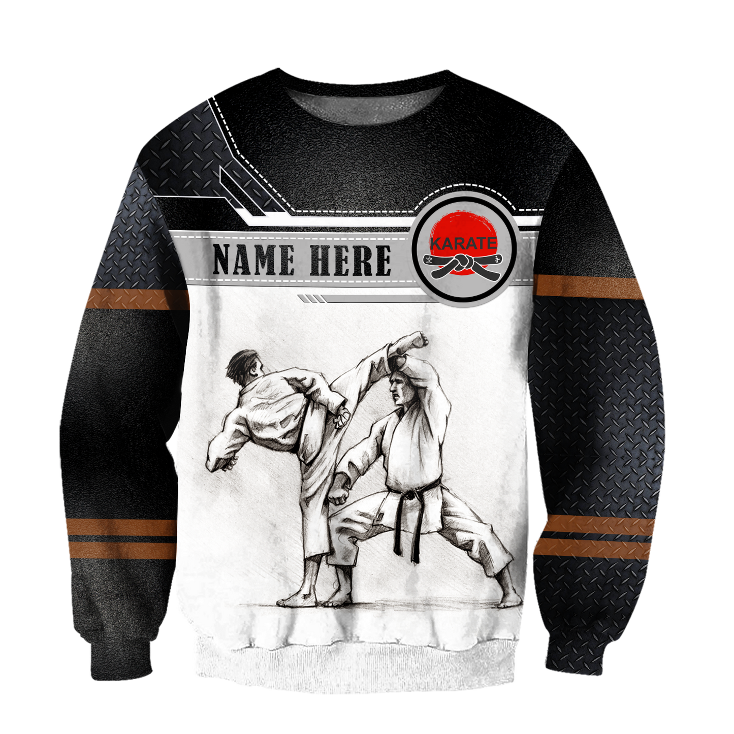 Customize Name Karate Hoodie For Men And Women TNA15032102