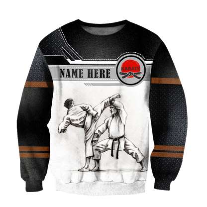 Customize Name Karate Hoodie For Men And Women TNA15032102