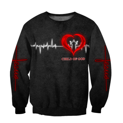 Premium Unisex Hoodie 3D All Over Printed Easter Day Christian Jesus No46 ML