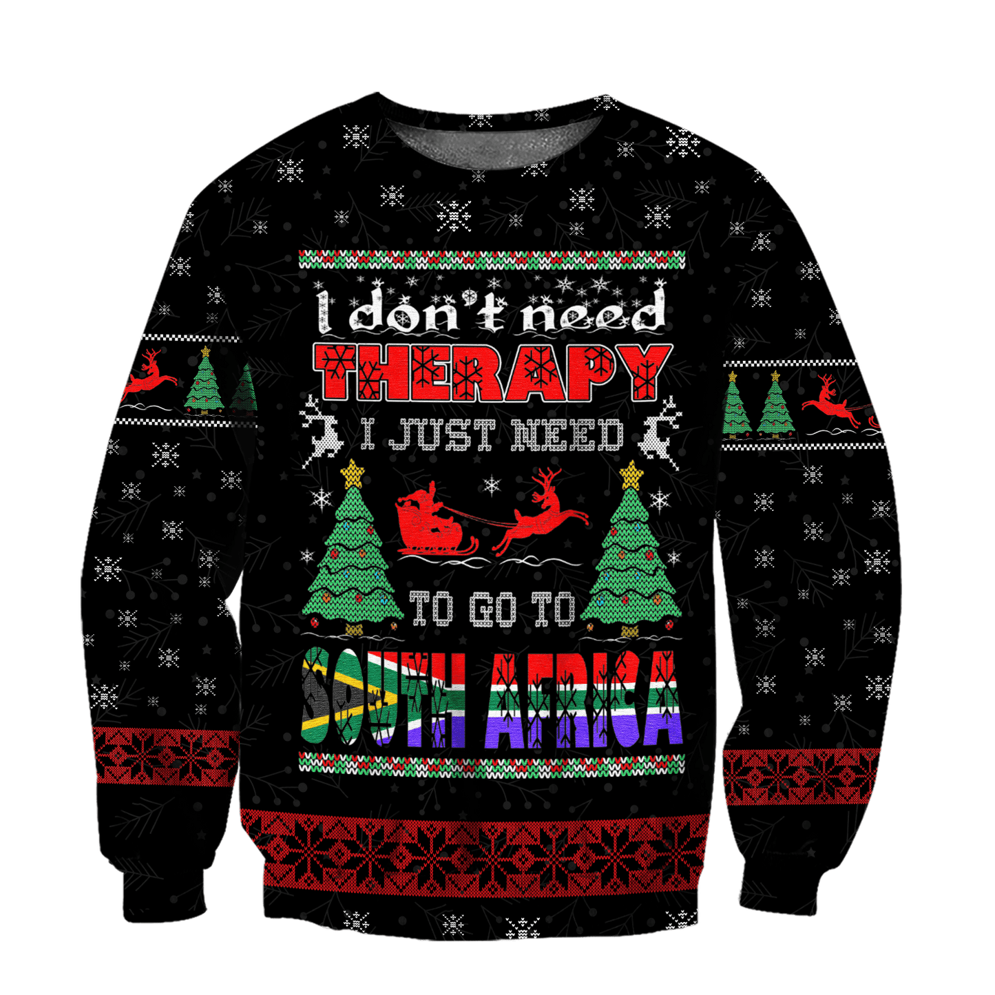 I Don’t Need Therapy I Just Need To Go To South Africa 3D Over Printed Hoodie DA30072102