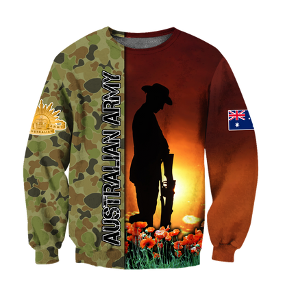 Lest We Forget Anzac Day 3D All Over Printed