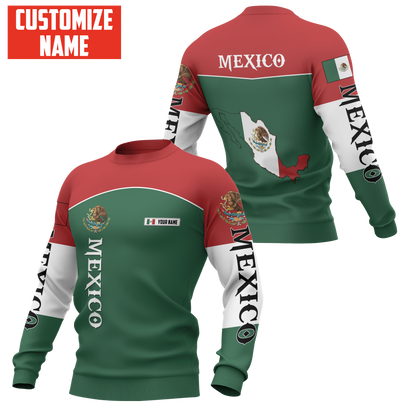 Persionalized Mexico 3D All Over Printed Unisex Shirts DQB26062102