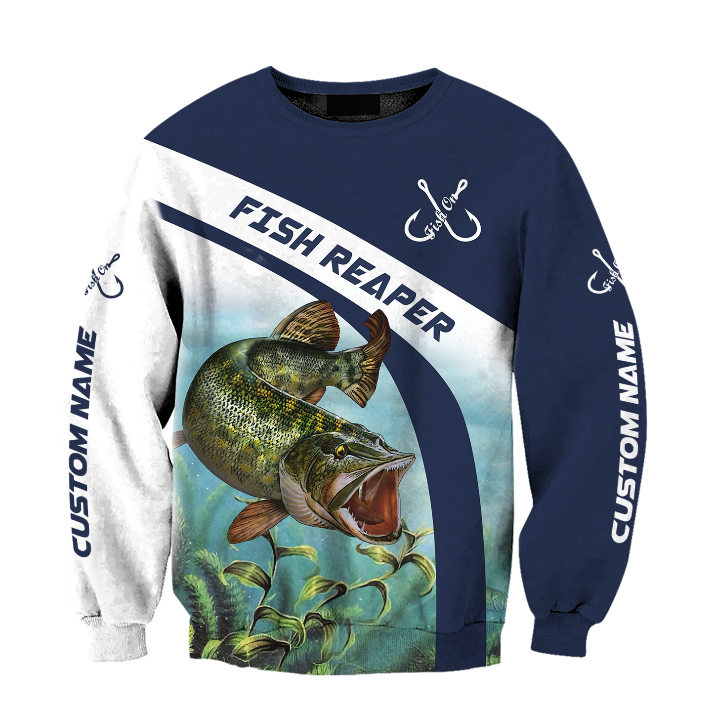 Custom name Northern Pike fishing design 3d print shirts