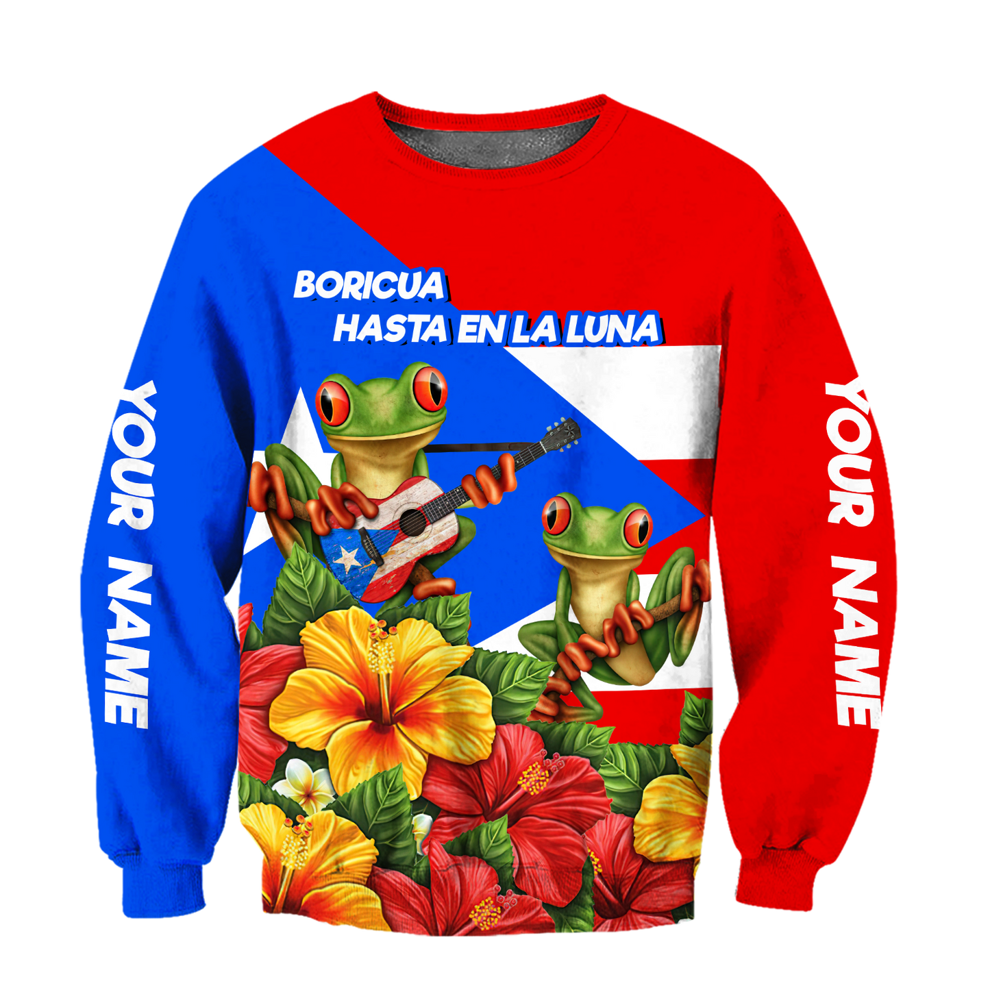 Customize Name Puerto Rico Hoodie For Men And Women