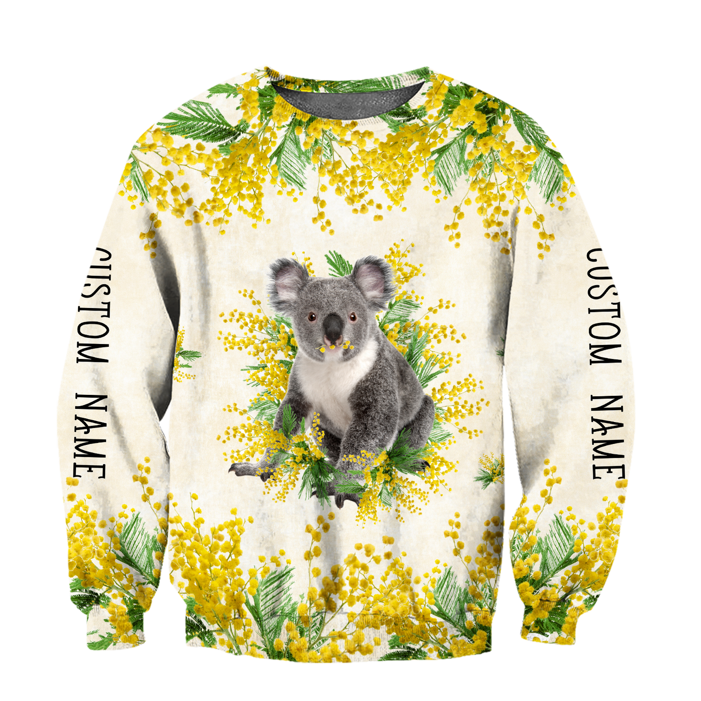 Tmarc Tee Custom name Australia Koala Golden Wattle Shirts
