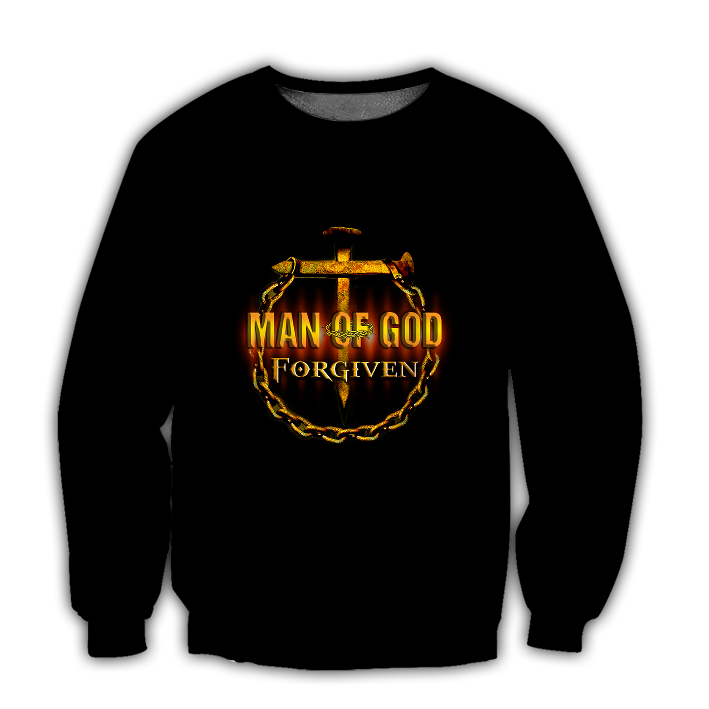 Man of God Forgiven - T-Shirt Style for Men and Women