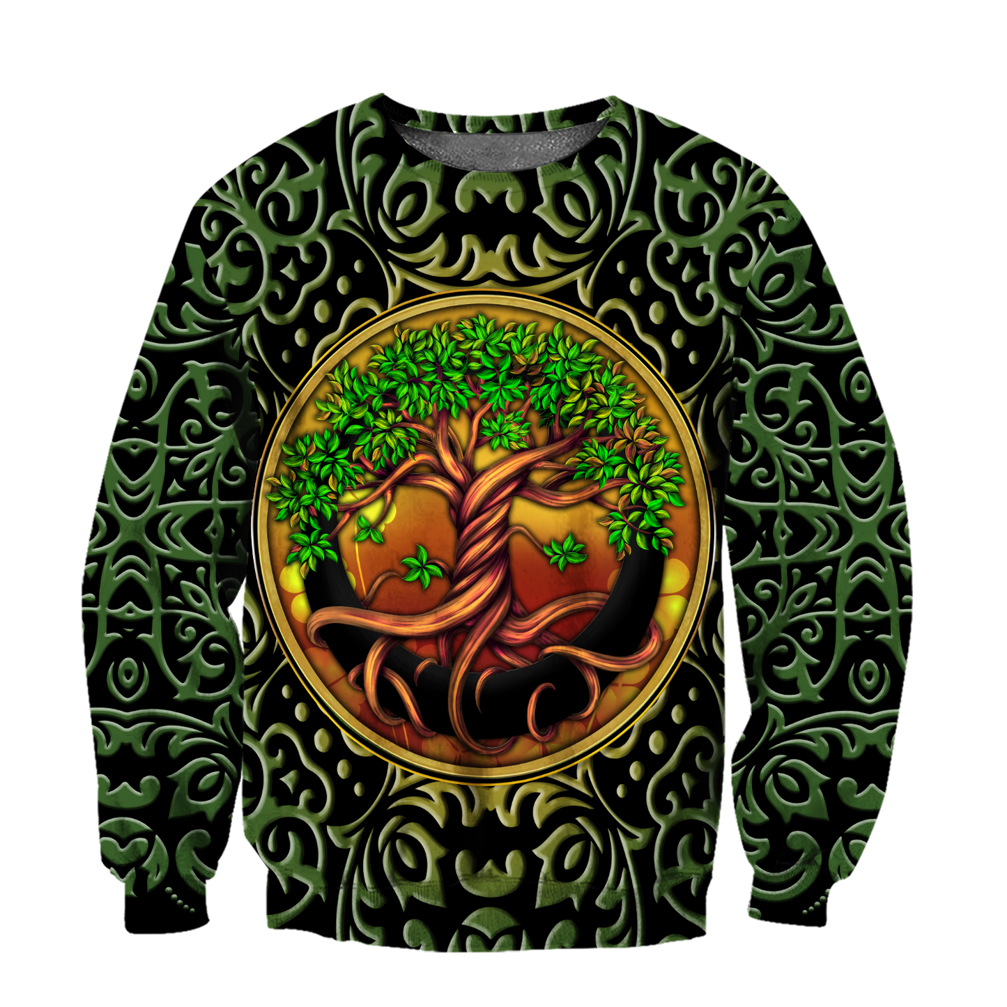 Irish Tree Of Life Day 3D Hoodie Shirt For Men And Women LAM