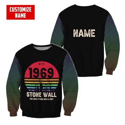 Customize Name The Pride 3D All Over Printed Unisex Shirts