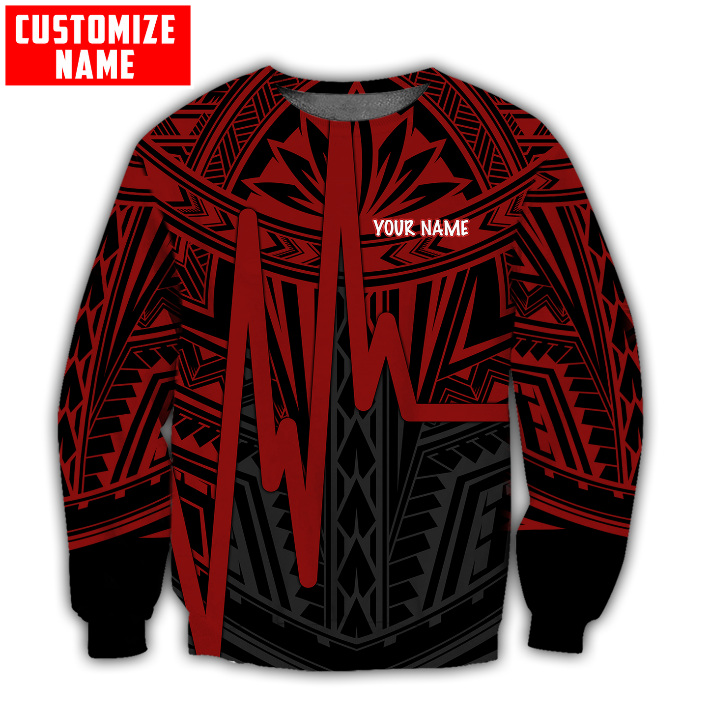 Polynesian Tattoo Unisex Shirts Personalize Name