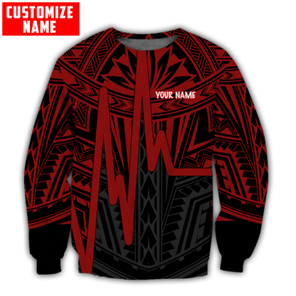 Polynesian Tattoo Unisex Shirts Personalize Name