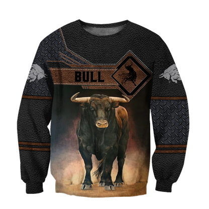 Bull 3D All Over Printed Unisex Shirts For Men And Women