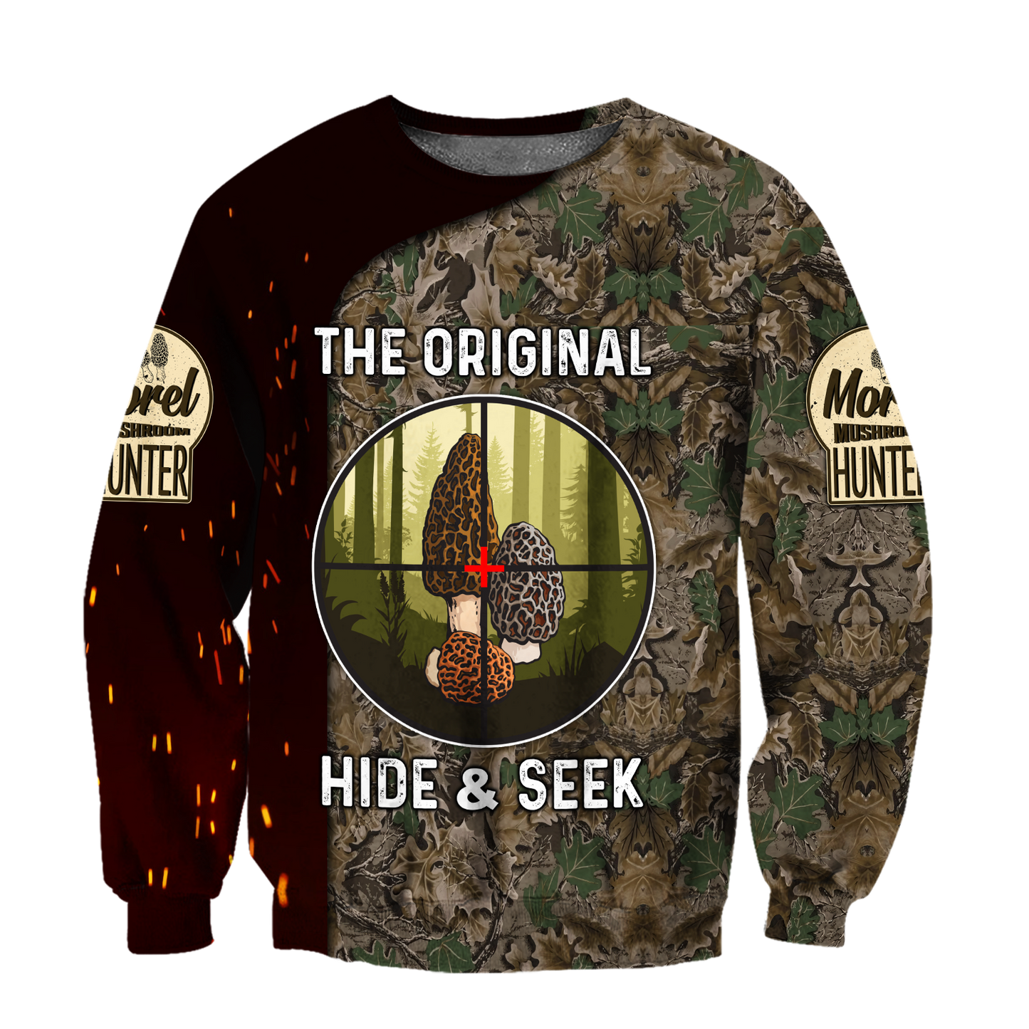 Mushroom hunter The original hide and seek 3d print shirts