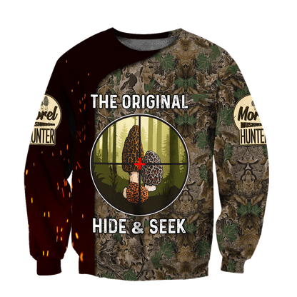 Mushroom hunter The original hide and seek 3d print shirts