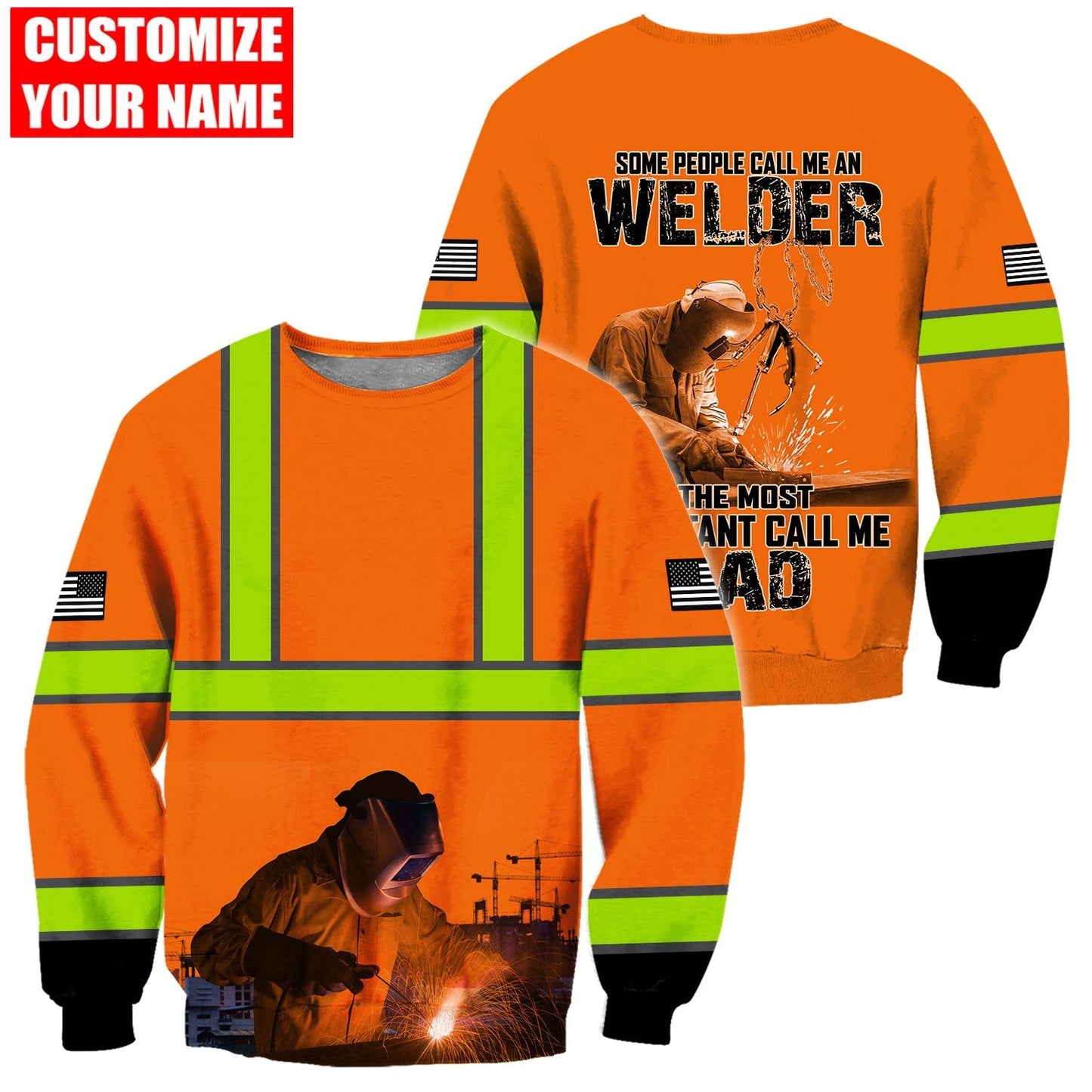 Personalized Welder Apparel