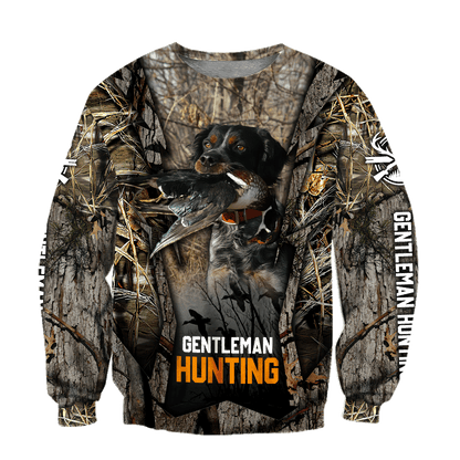 Hunting Dog 3D Over Printed Unisex Deluxe Hoodie ML