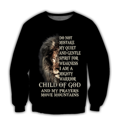 I'm a Mighty Warrior Child of God - T-Shirt Style for Men and Women