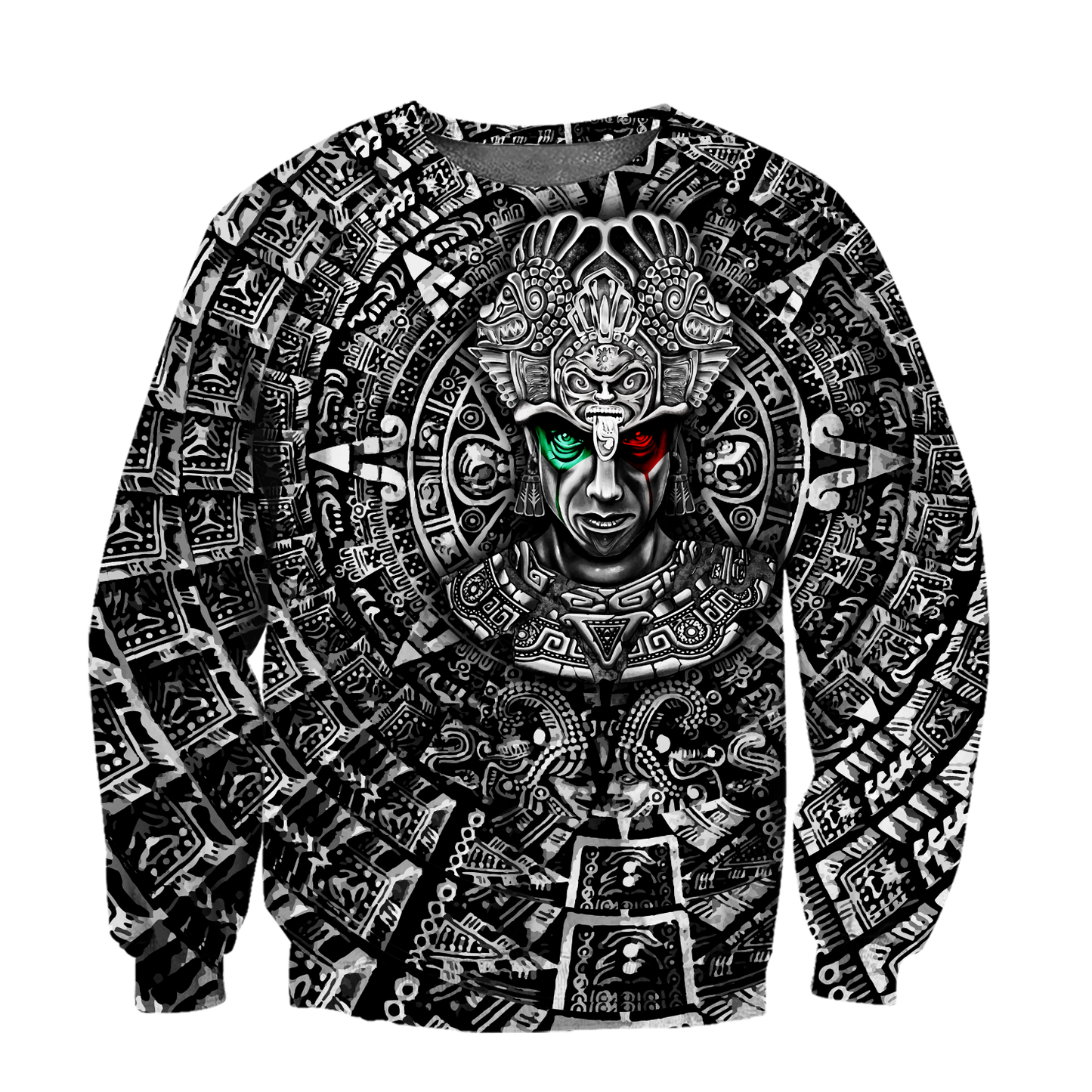 Premium Aztec Mexican Hoodie 3D All Over Printed Unisex Shirts No1