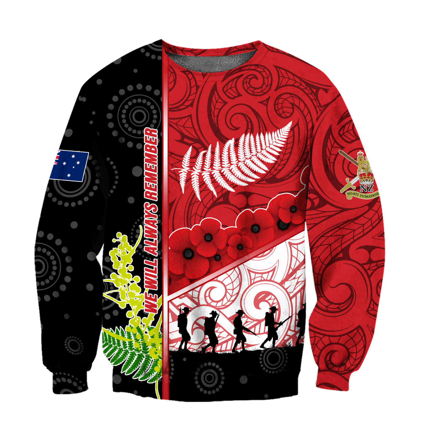 Premium Anzac Day 3D All Over Printed Unisex