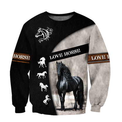 Premium Horse 3D All Over Printed Unisex Shirts