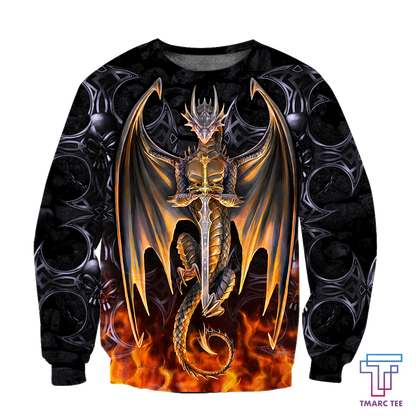 Dragon 3D All Over Printed Hoodie MH28062102