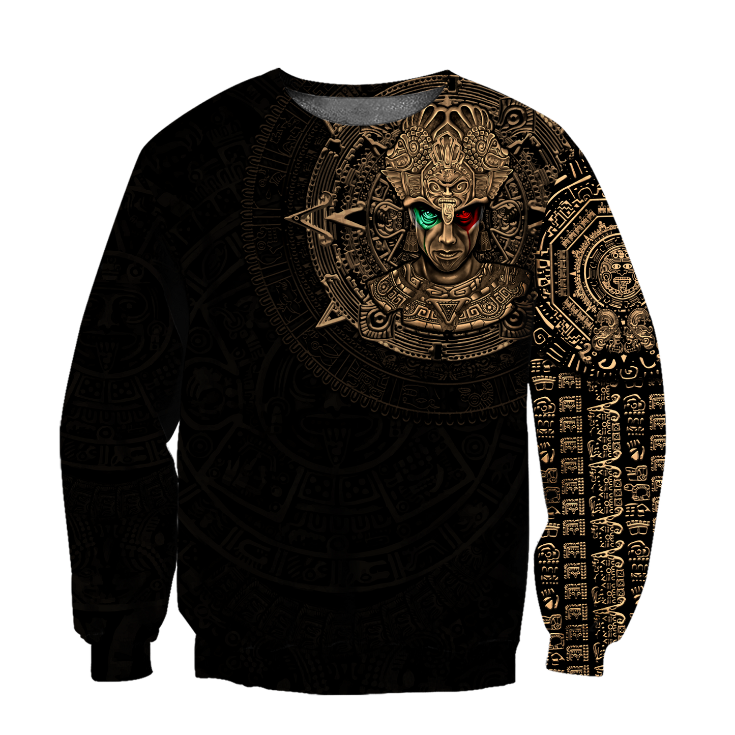 Aztec Mexican Hoodie 3D All Over Printed Unisex Shirts