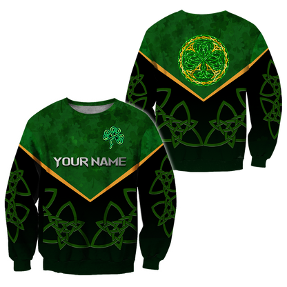 Customize Name Irish 3D All Over Printed Unisex Shirts Saint Patrick's Day