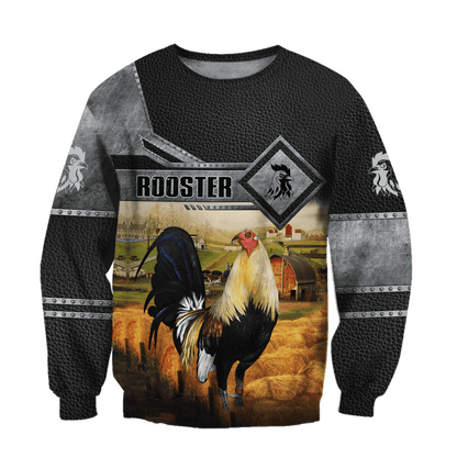 Rooster 3D Printed Unisex Shirts Pi31052103