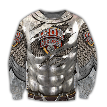 Ironworker 3D All Over Printed Unisex Hoodie
