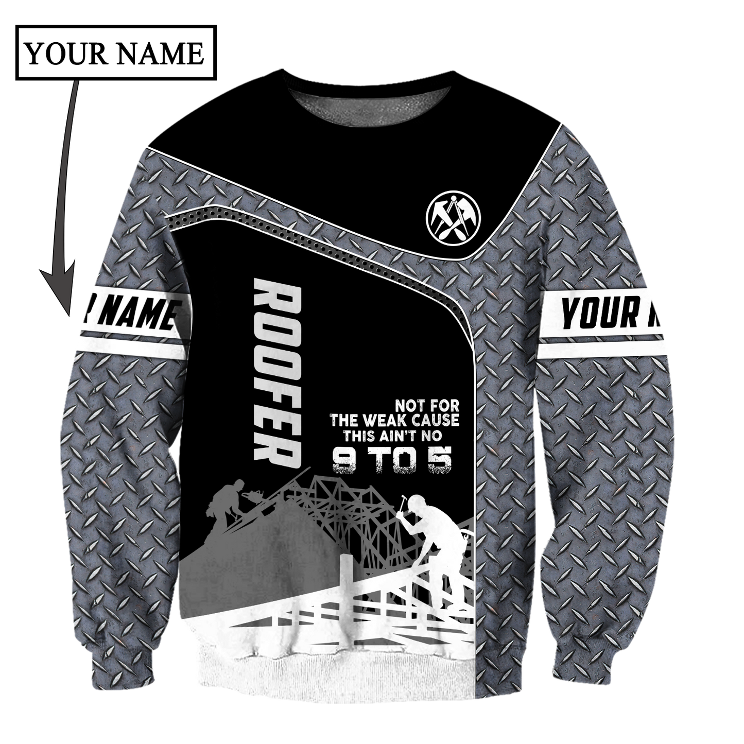 Roofer Man 3D All Over Printed Shirts For Men